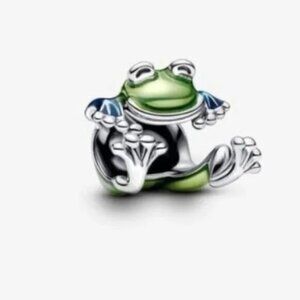 PANDORA climbing frog charm S925 ALE
